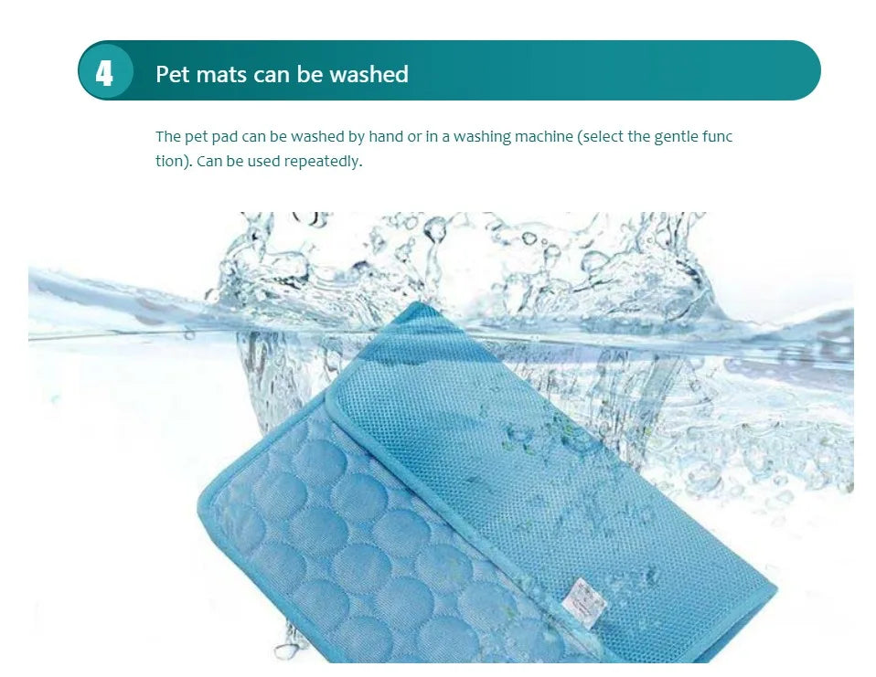 Tapis rafraichissant pour chien