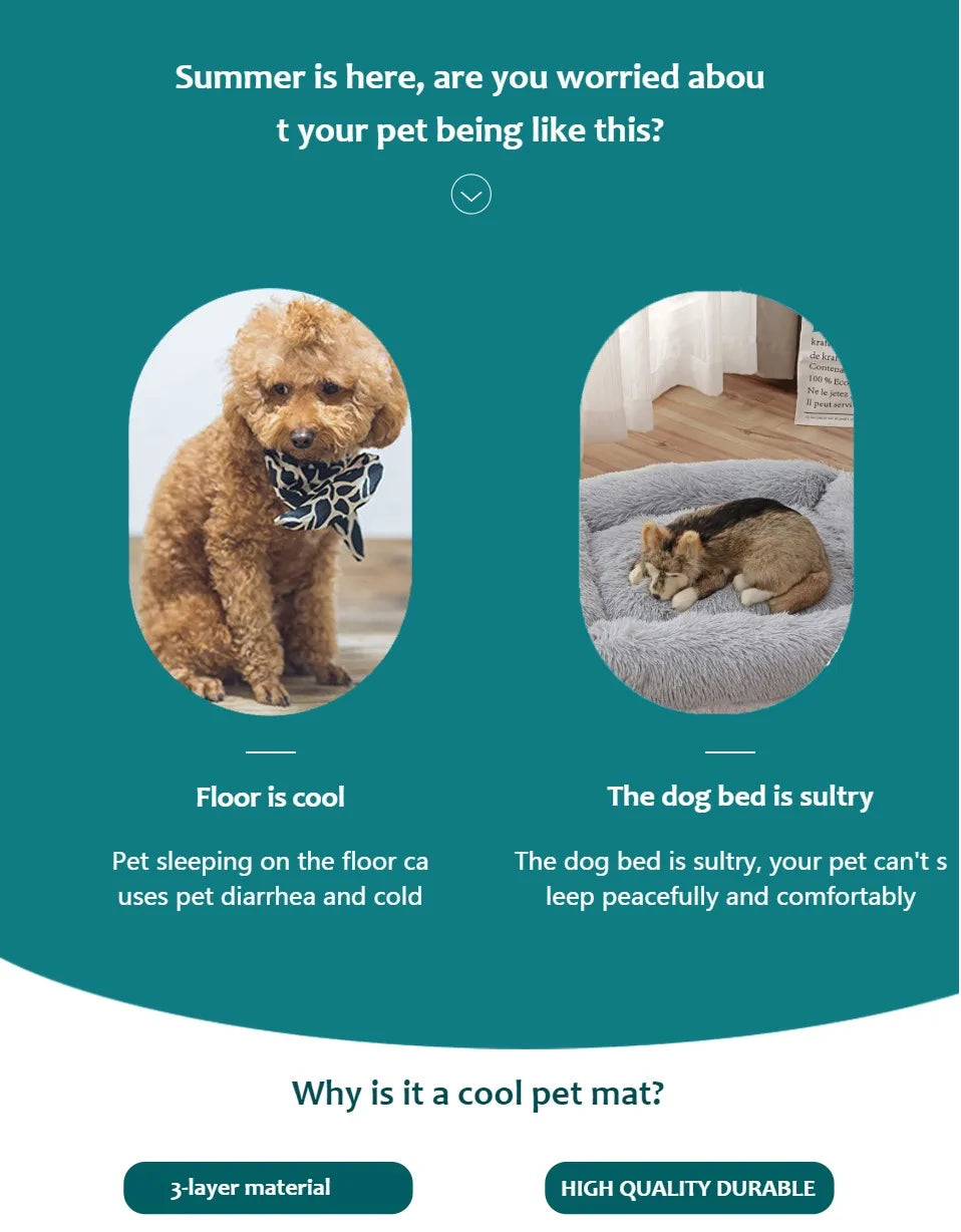 Tapis rafraichissant pour chien