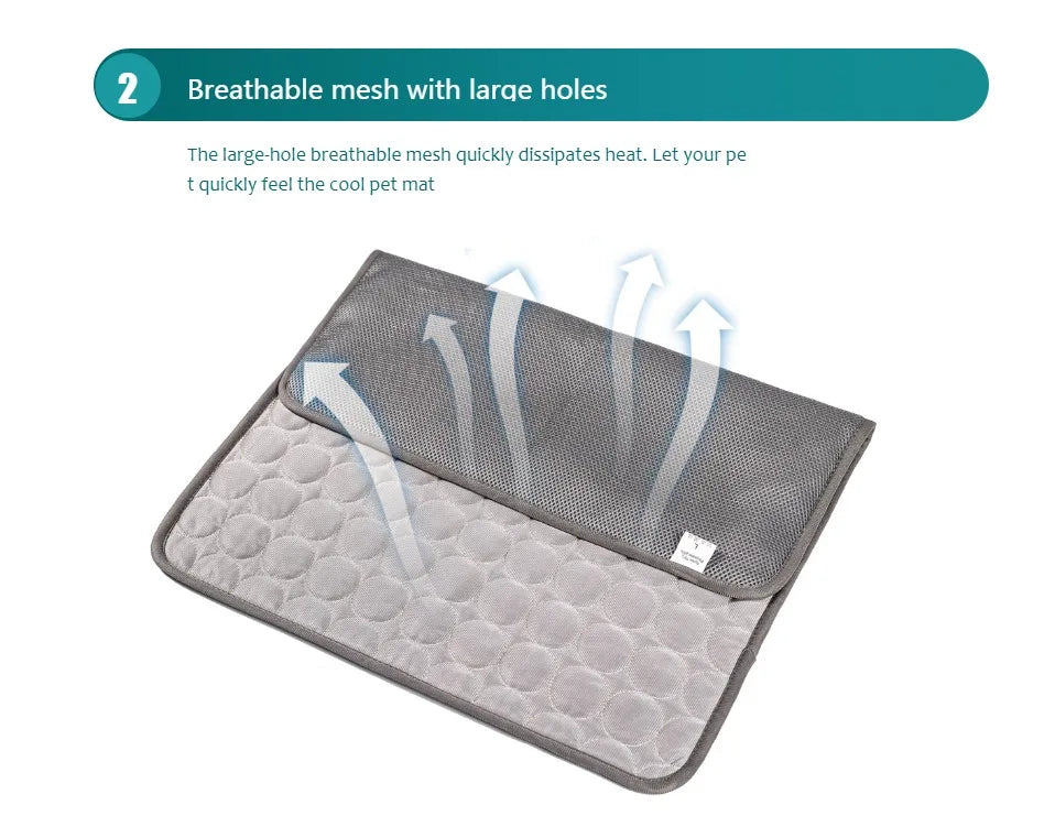 Tapis rafraichissant pour chien